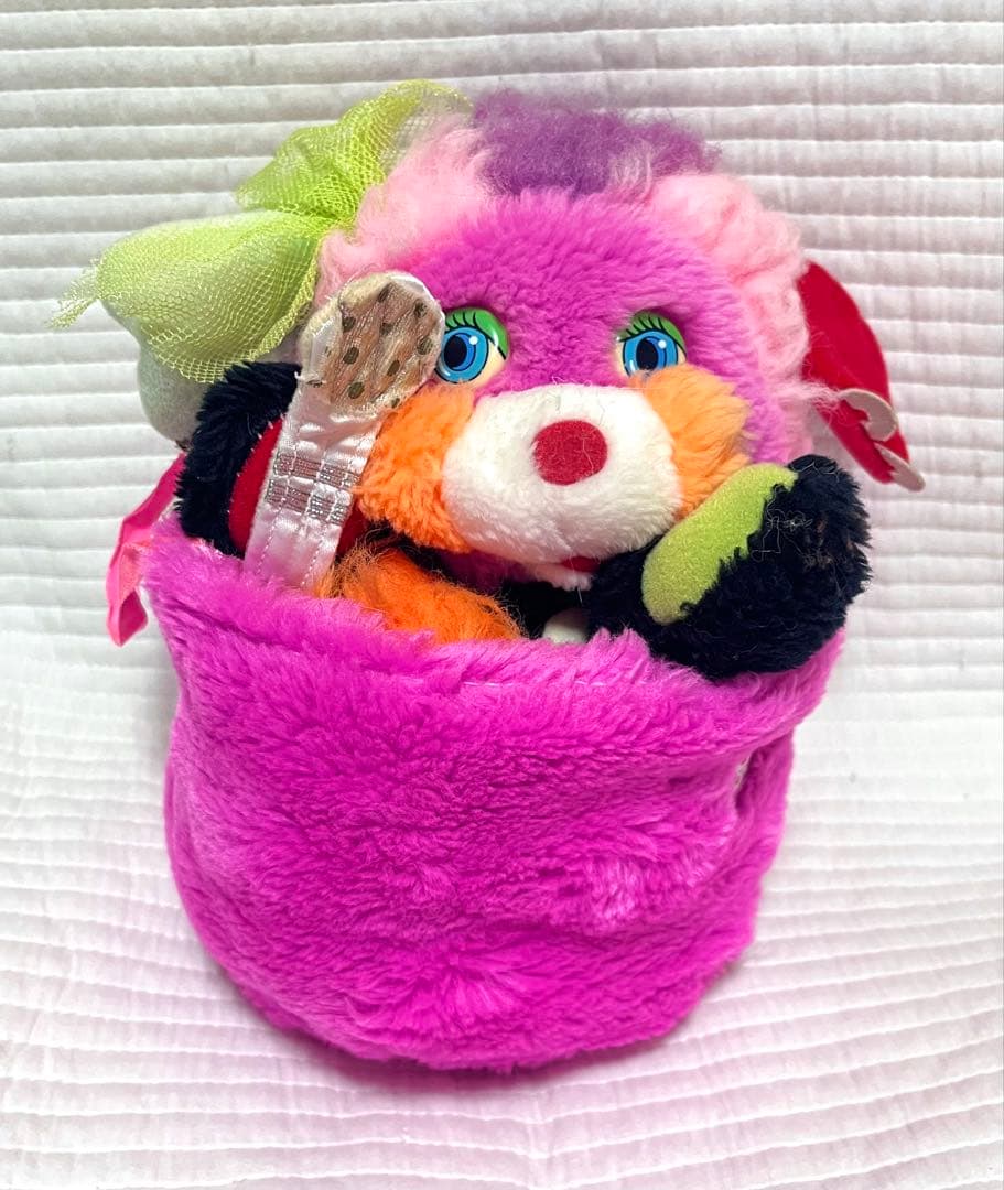 ポップル popples ロックスター　ぬいぐるみ 希少 ファンシー　レア