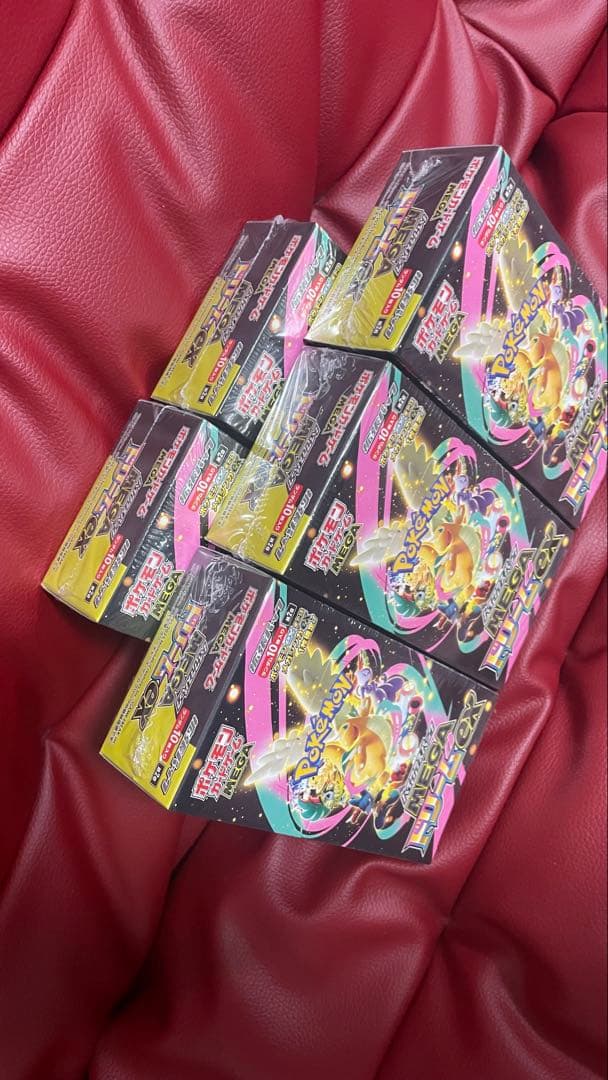 MEGAドリーム ex シュリ付き 5箱セット