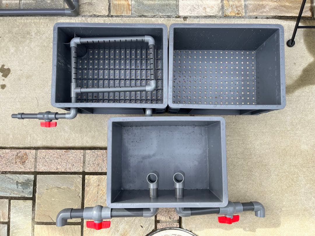 45w水中ポンプ付き 大型水槽用万能フィルター アクアリウム外部式飼育濾過器装置