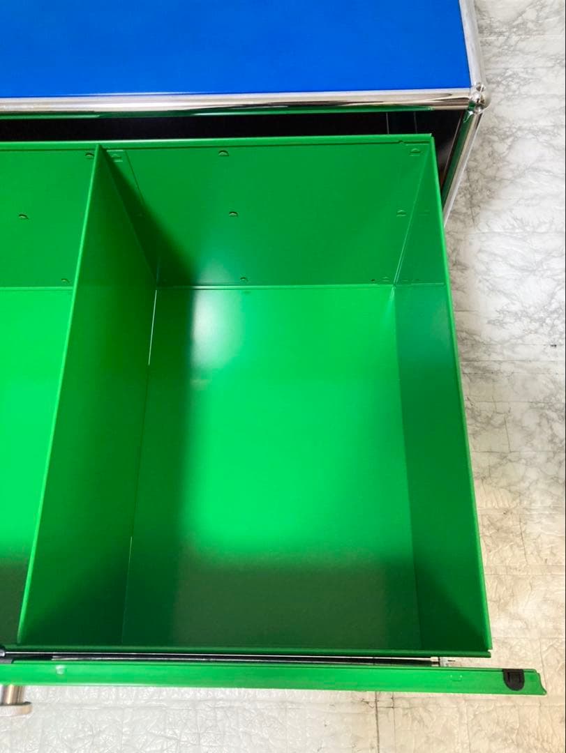 【希少 美品】USM ハラー ローボード マルチカラー キャスター付き 1段