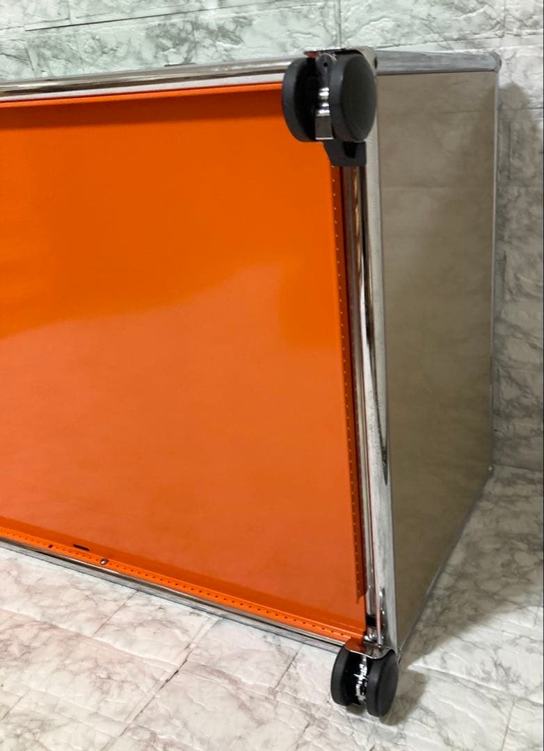 【希少 美品】USM ハラー ローボード マルチカラー キャスター付き 1段