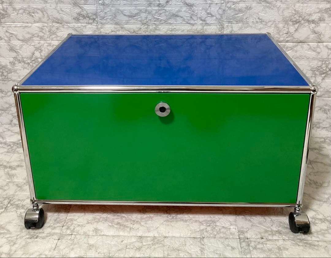 【希少 美品】USM ハラー ローボード マルチカラー キャスター付き 1段