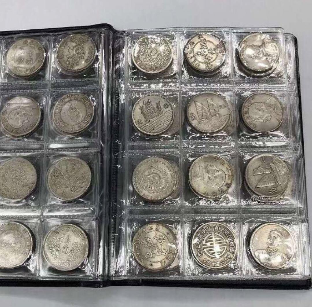 李*学様 個人収蔵 中国 中華民国 袁大頭銀元大清貨幣120枚