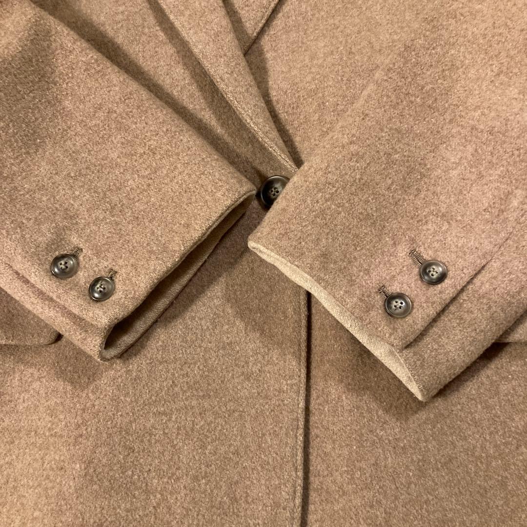 北欧暮らしの道具店　かろやかチェスターコート　　ブラウン