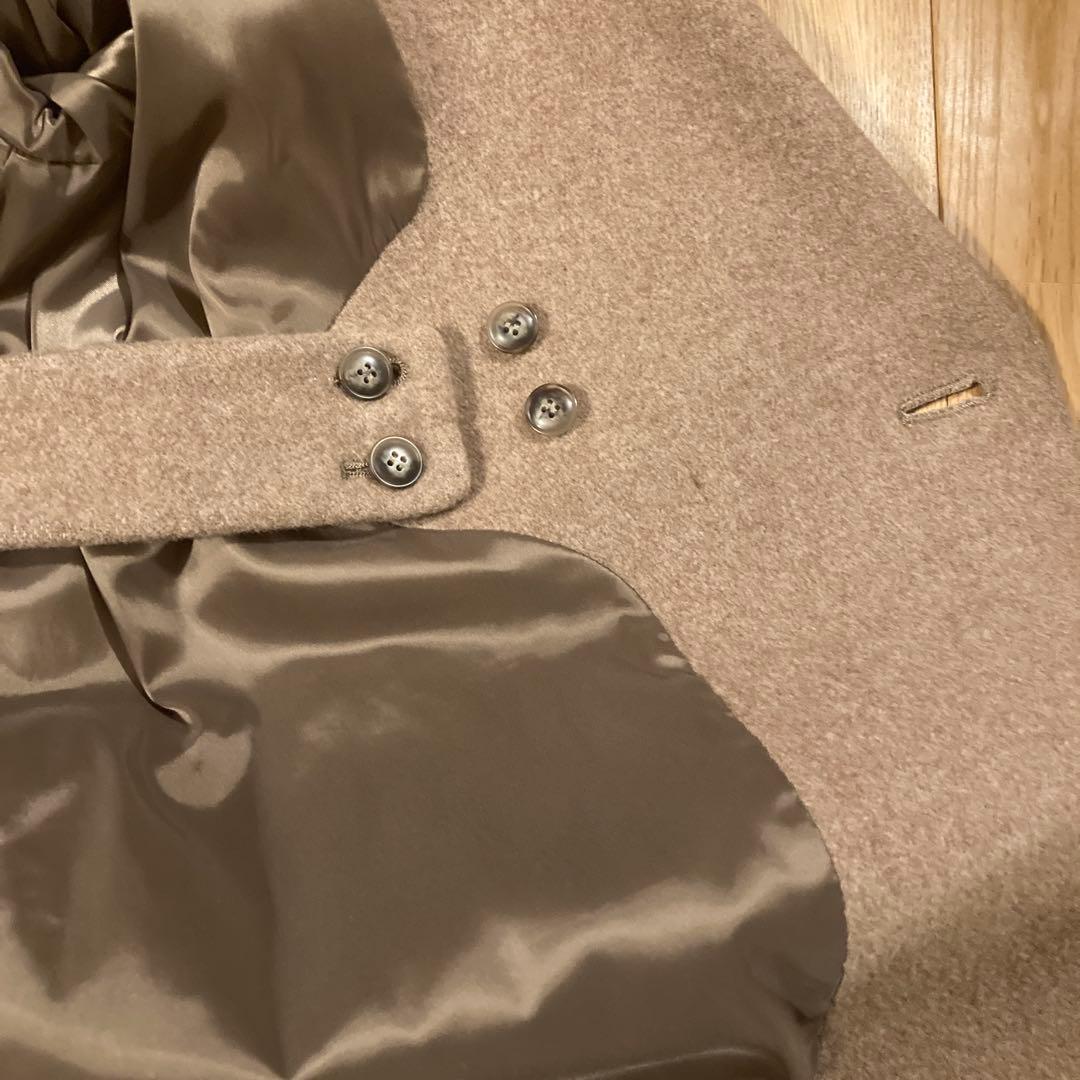 北欧暮らしの道具店　かろやかチェスターコート　　ブラウン