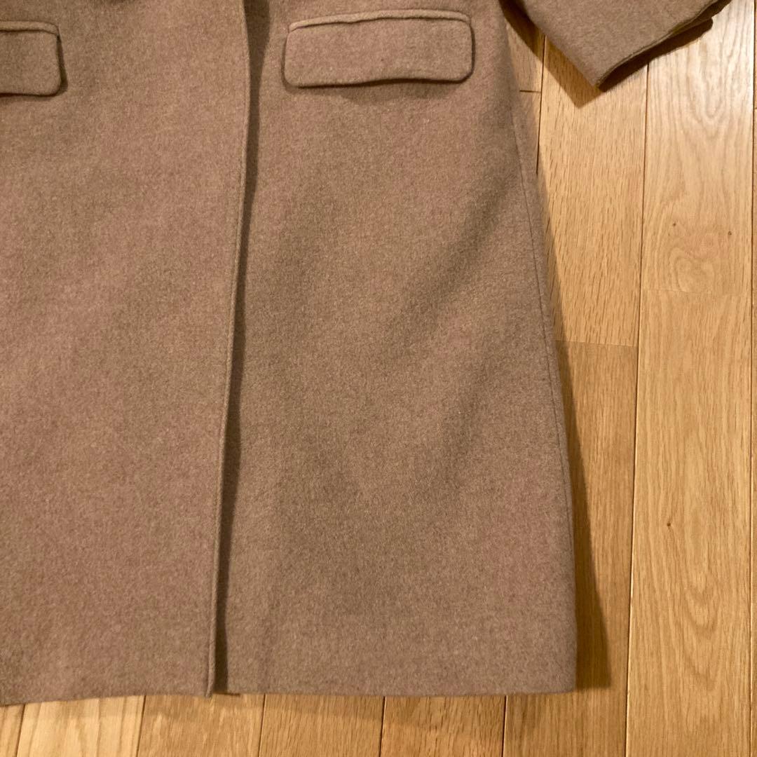 北欧暮らしの道具店　かろやかチェスターコート　　ブラウン