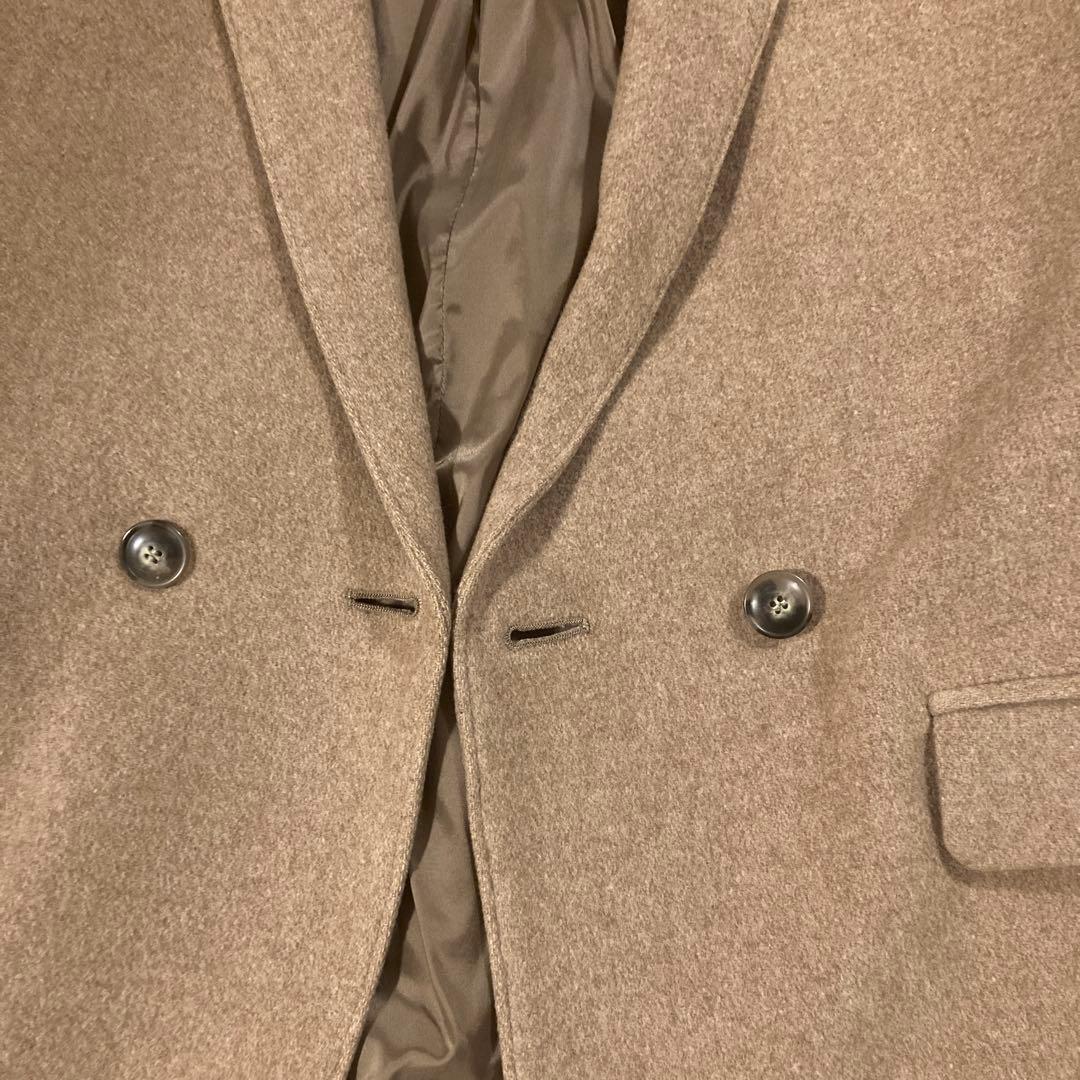 北欧暮らしの道具店　かろやかチェスターコート　　ブラウン