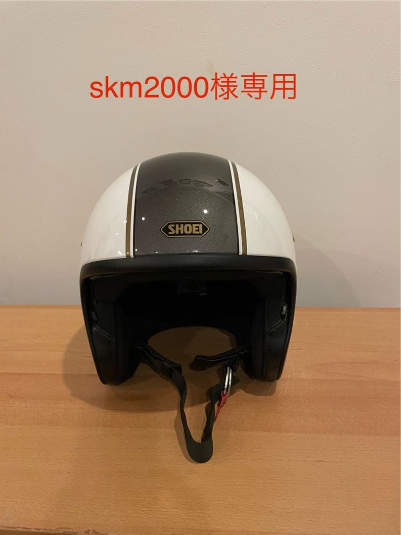 SHOEI ジェットヘルメット ホワイト・ブラック
