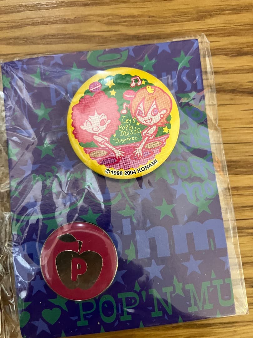 ポップンミュージック　缶バッジ＆ピンズ　６種
