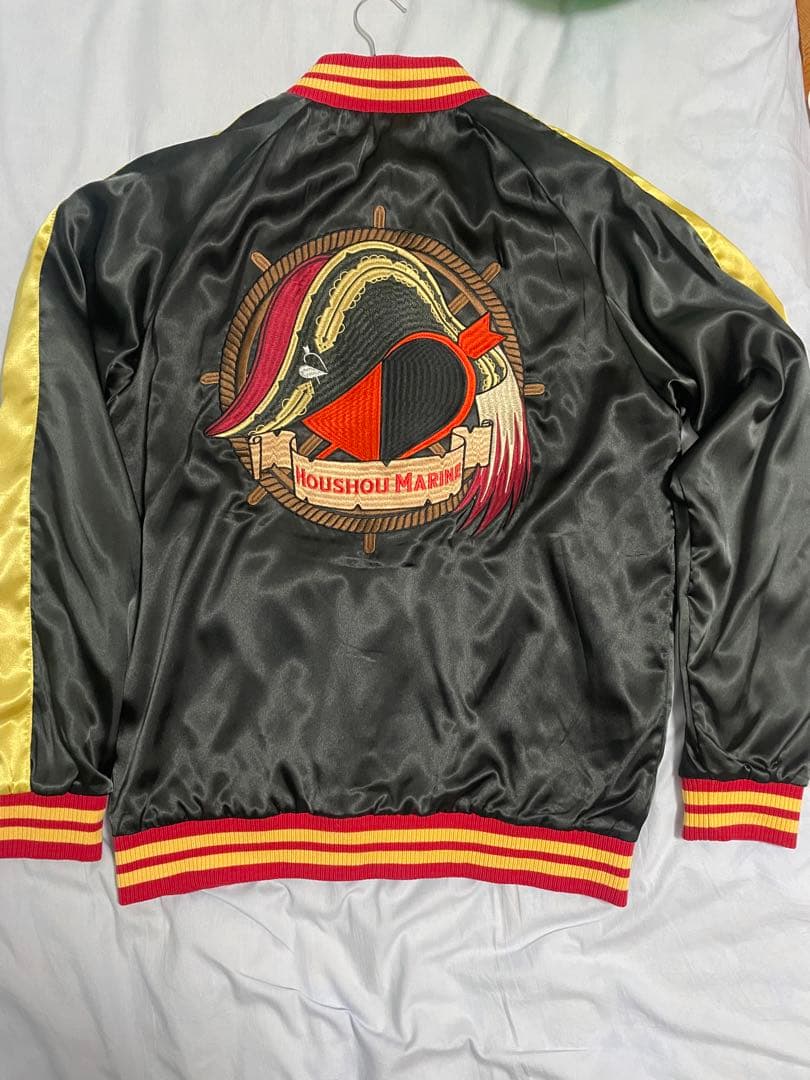 【もみ】　ホロライブ　宝鐘マリン　武士刺繍スカジャン　ブシロード