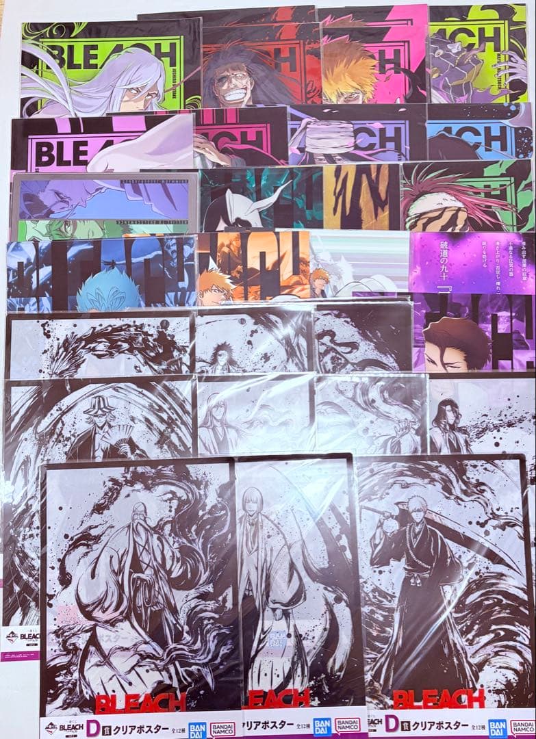 一番くじ BLEACH ポスター まとめ売り 27種 38点