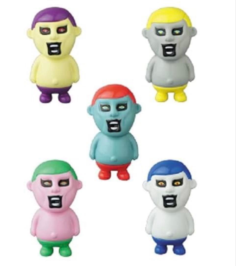 VAG ぽっちゃいつ５種 ソフビ パンクドランカーズ メディコムトイ フィギュア