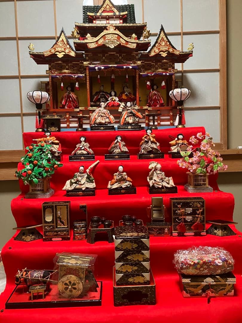 雛人形段飾りセット① Ba-Ba35kusai