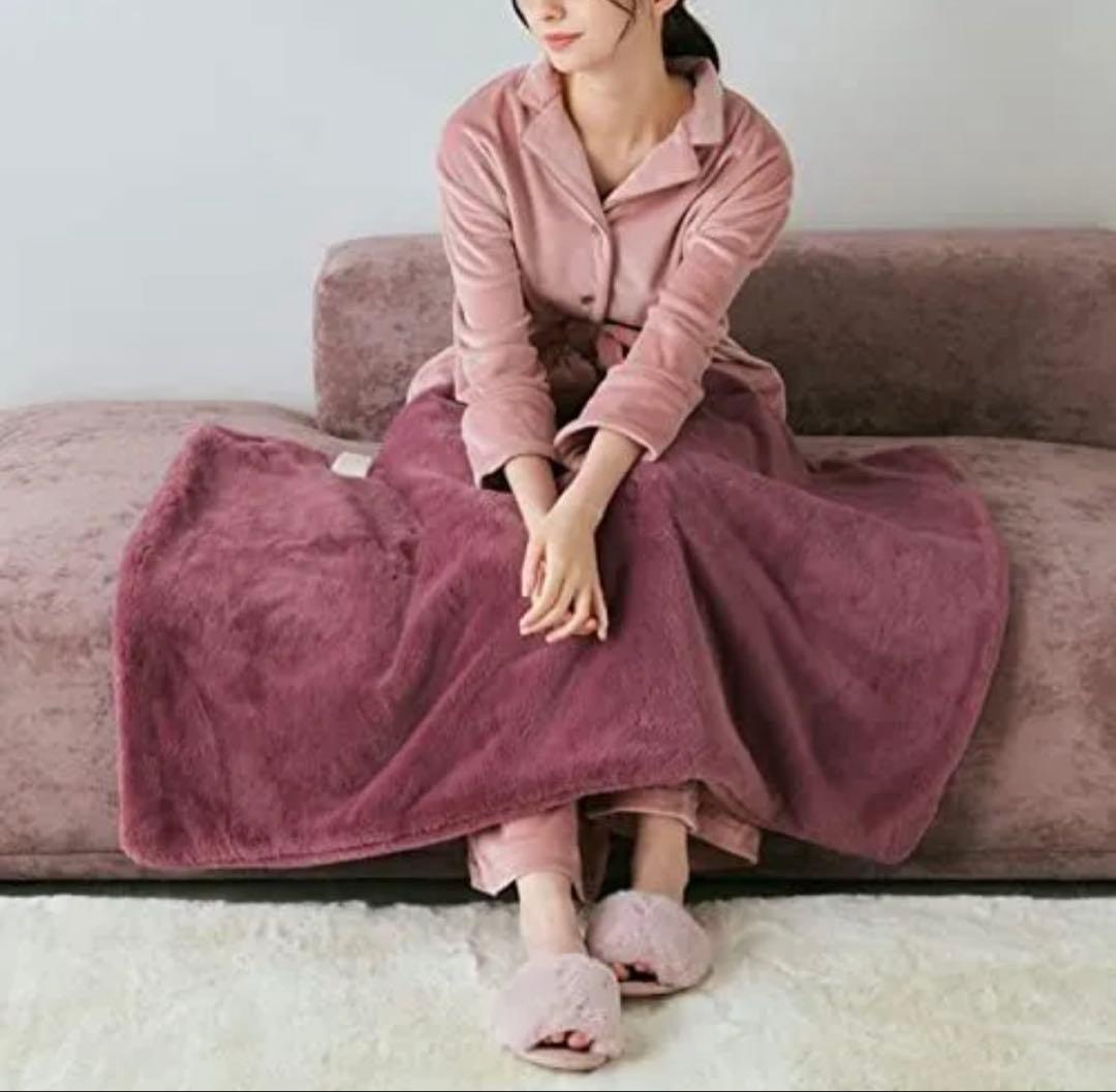 Francfranc ヒーター付きブランケット【取扱説明書付き】