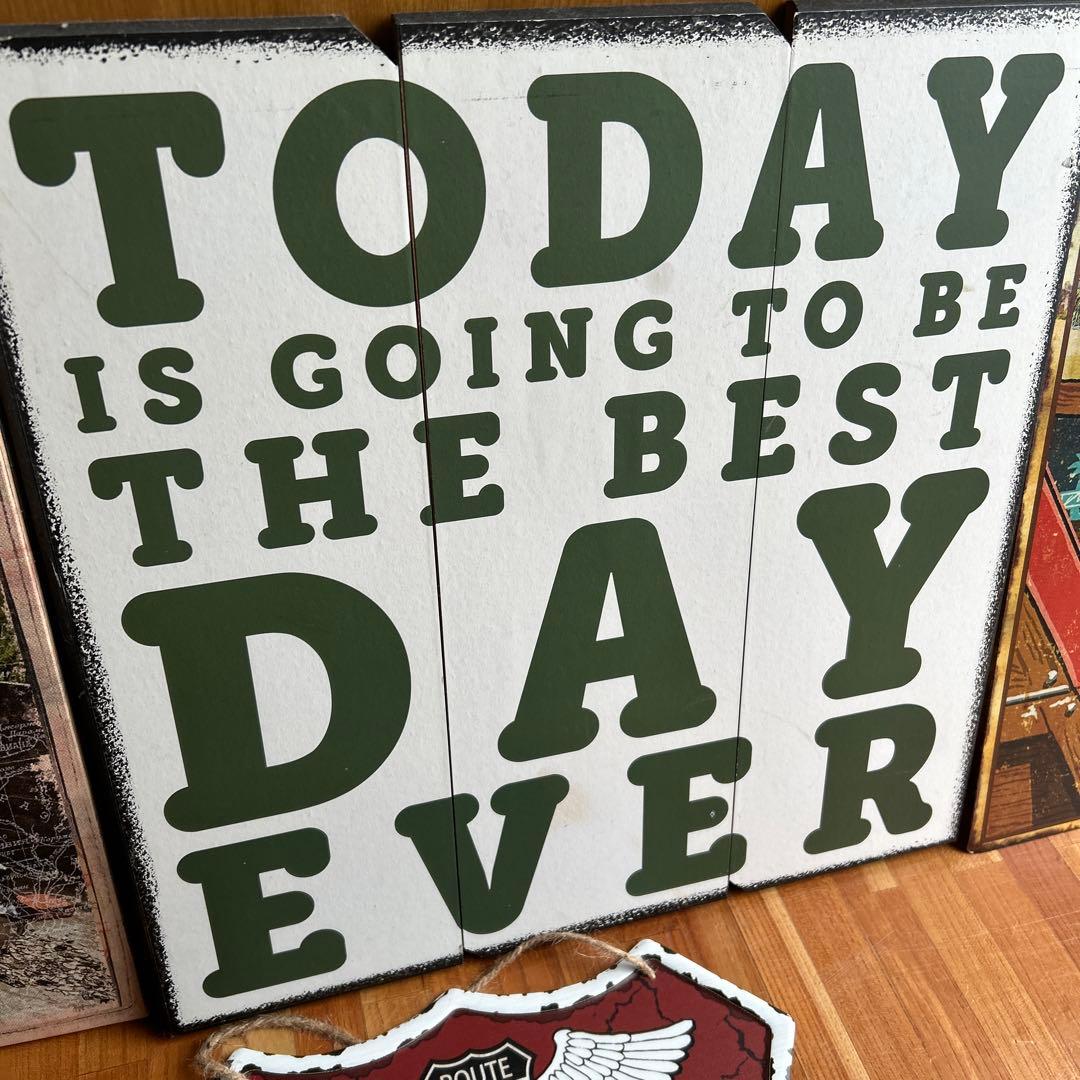 ブリキ　看板　インテリア　アンティーク　アメ車　　ハーレー　ルート66 ショベル