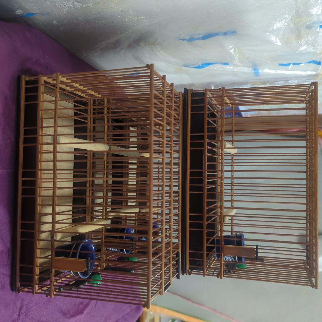 昭和アンティーク籠4個。