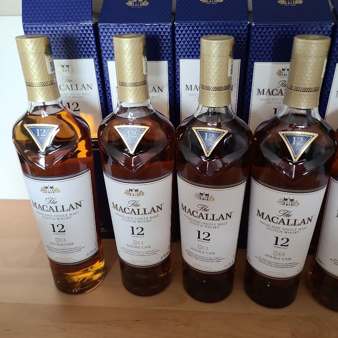 The Macallan 12年 シングルモルトダブルカスク 6本セット