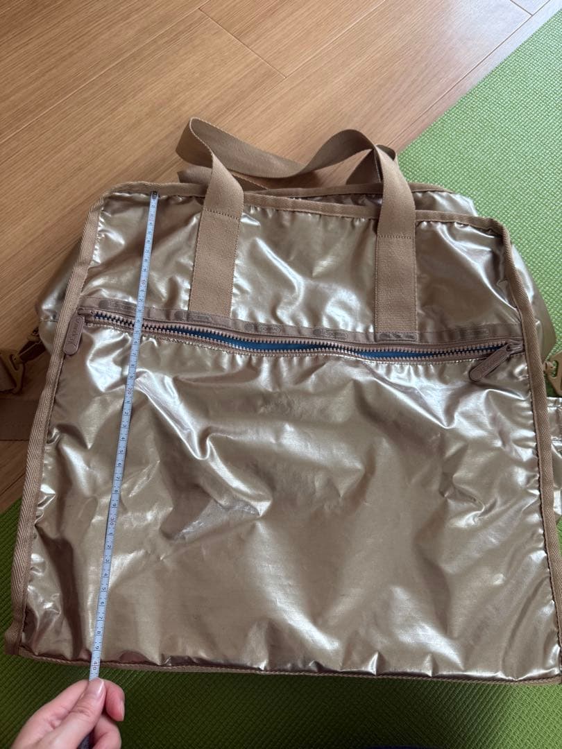 ひとりっぷxレスポートサック 縦型キャビン ボストン／アラビアンゴールド