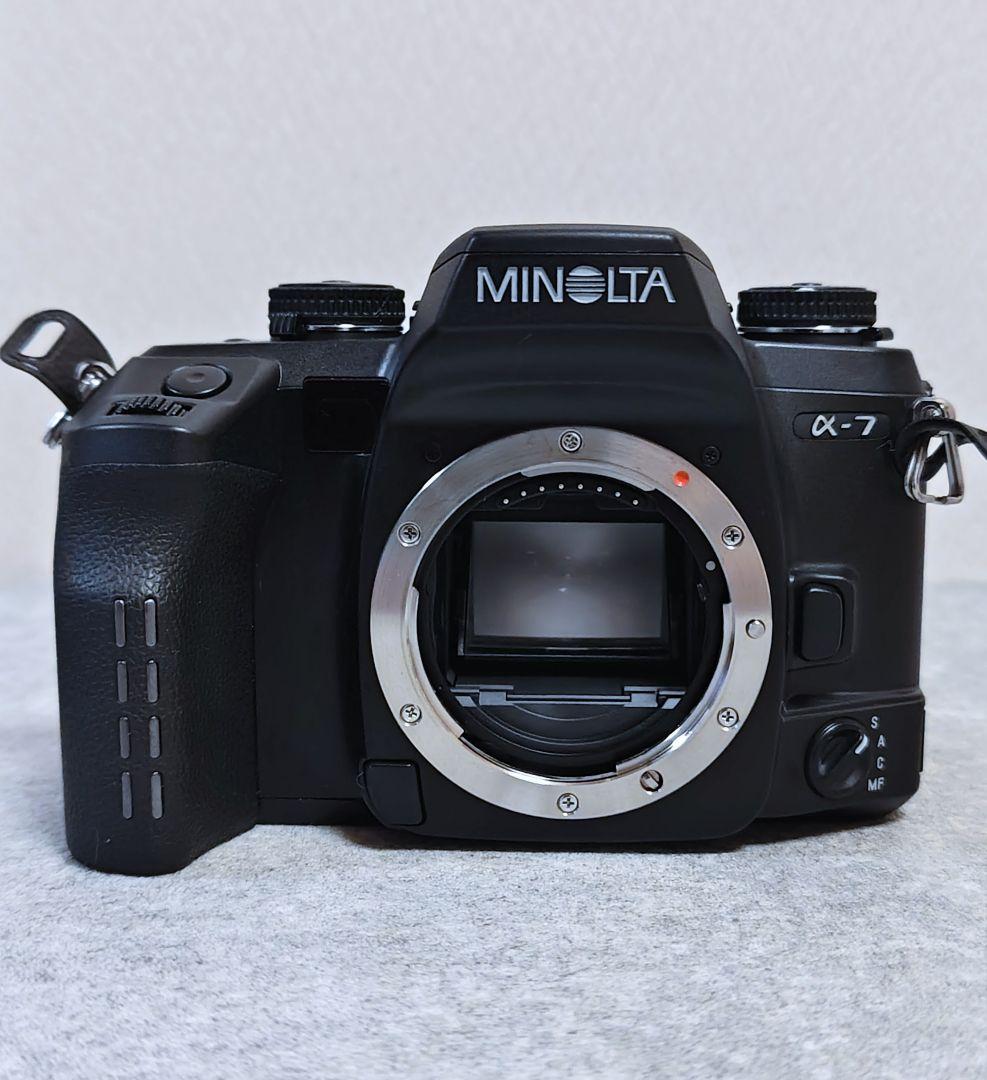 MINOLTA α-7 ボディ35mmフィルム一眼レフカメラ