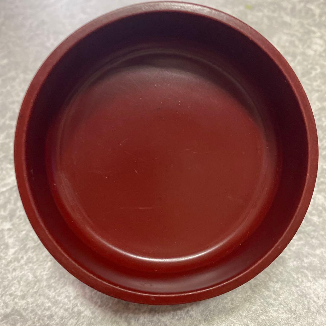 中国　工芸品　漆器　小物入　骨董品