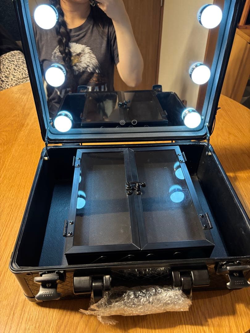 Francfrancフランフランヴァリーズ ハリウッドボックス S ブラック