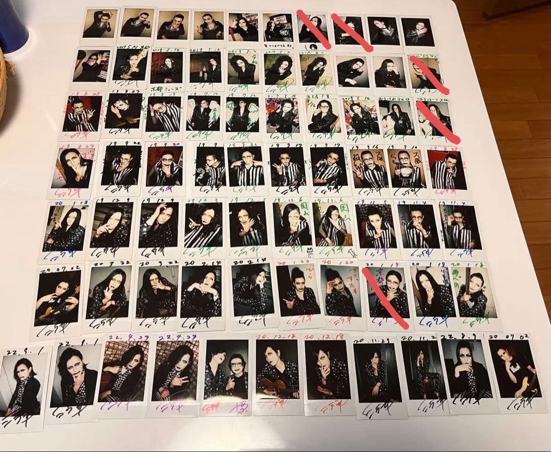 【バラ売り可】ギャロ gallo アンディ Andy チェキ 71枚