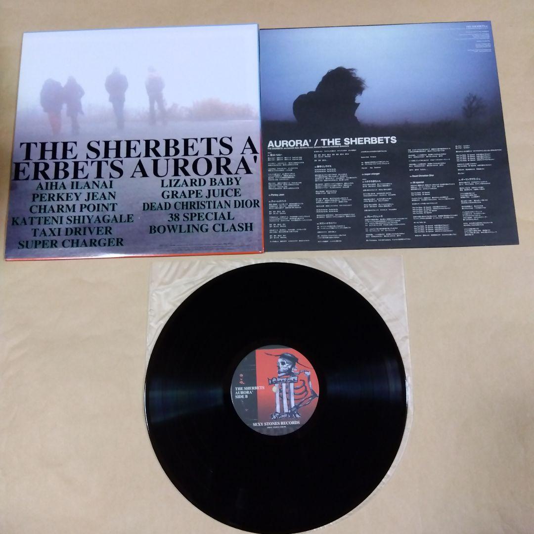 SHERBETS レコード5枚　浅井健一　SHERBETS メンバーサイン