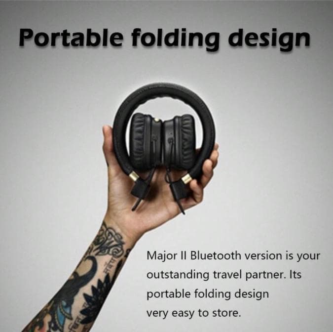 マーシャル　ヘッドホン　MAJORⅡ