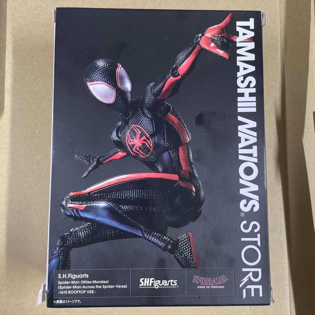魂ストア限定版 S.H.Figuartsスパイダーマン（マイルス・モラレス）