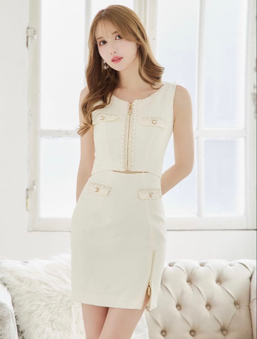 【IRMA/イルマ】ツイードミニドレス