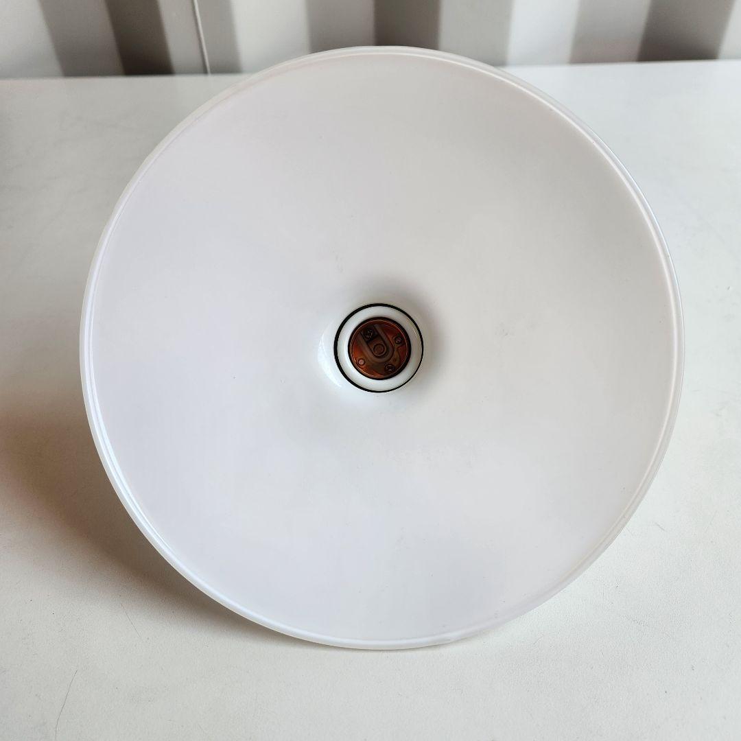 希少　廃盤　笠松電機製作所　レトロペンダントライト 乳白×ホワイト