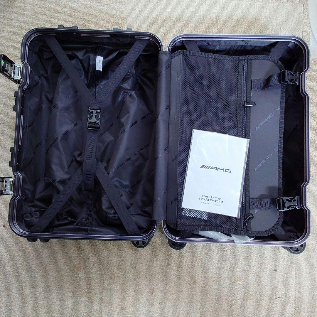 未使用 メルセデスベンツ AMG 33L キャリーバッグ　グラスプレゼント
