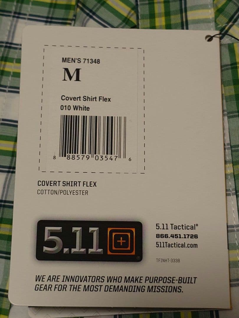 【未使用】5.11 Covert Short Sleeve Shirt