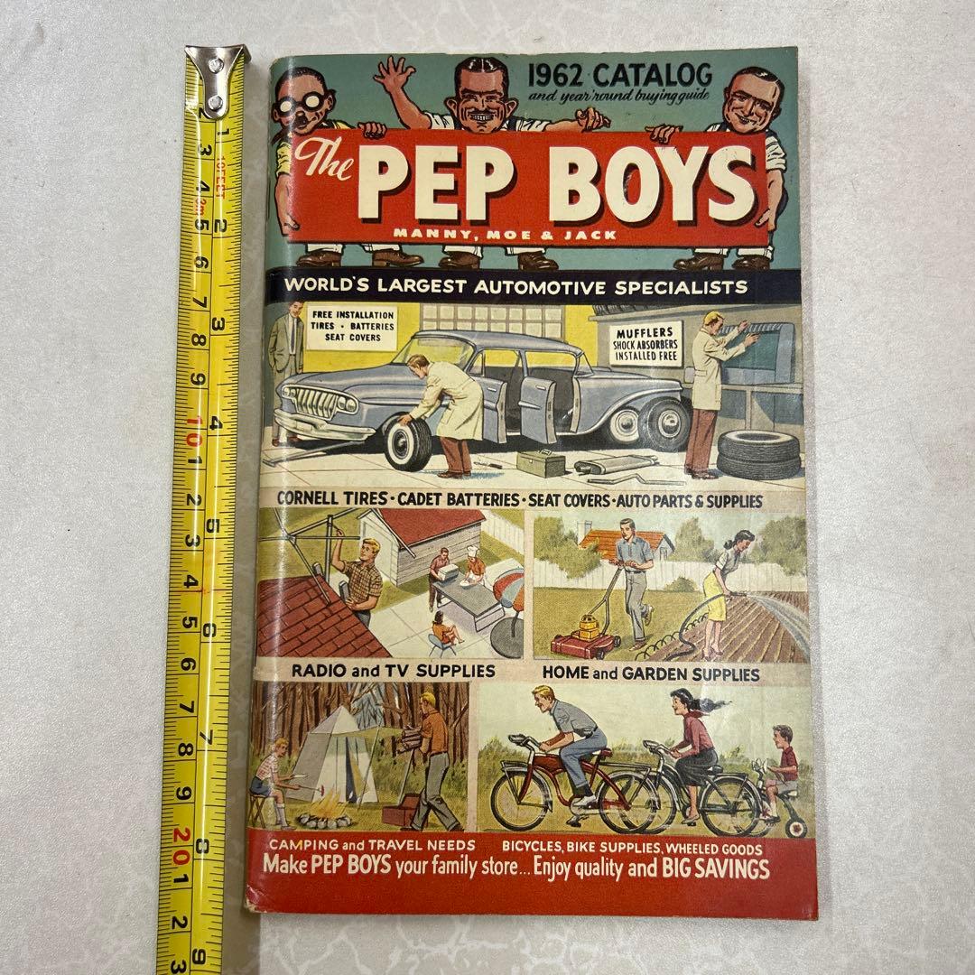 1962 年ビンテージPep Boys カタログ１冊