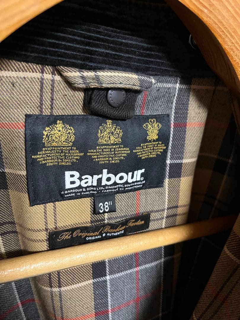 B*4様 ［Barbour］SL BEAUFORT/WAX/38/BLACK