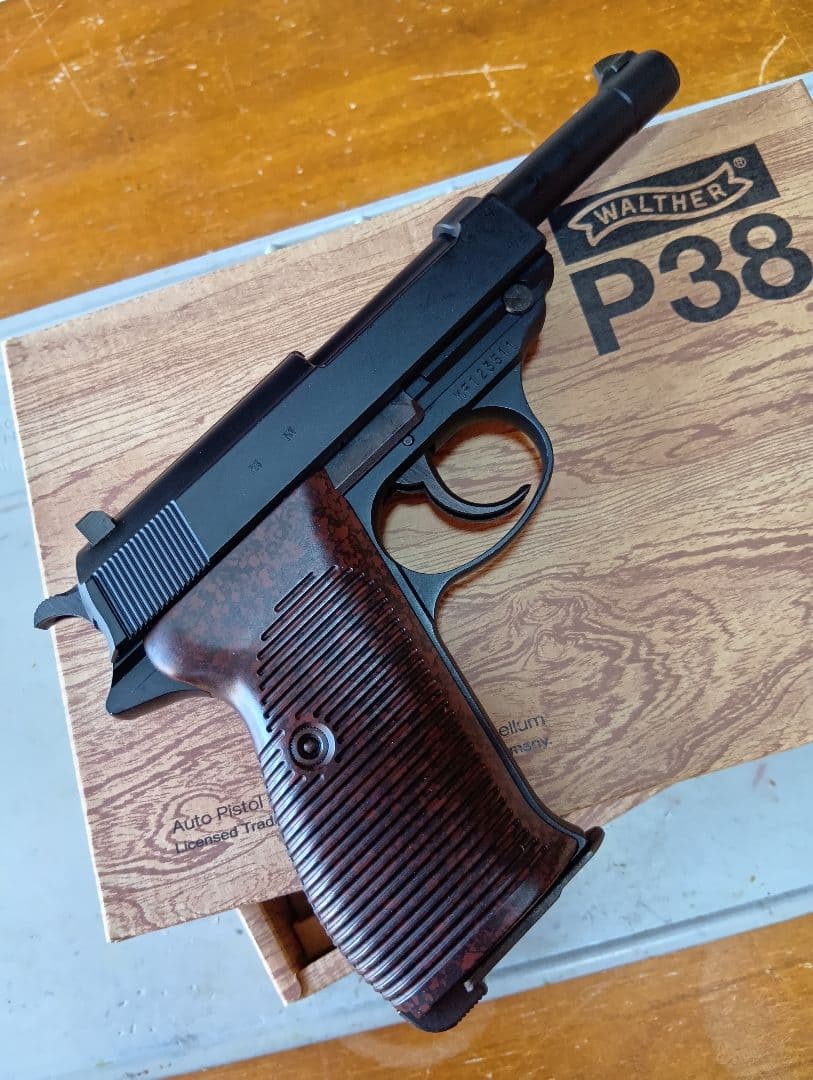 マルゼン P38 ガスガン ABS樹脂製安全出力基準適合製品ＪＡＳＧ