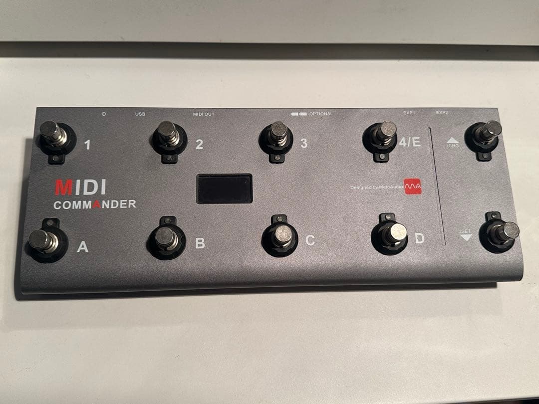 ギター MeloAudio MIDI COMMANDER