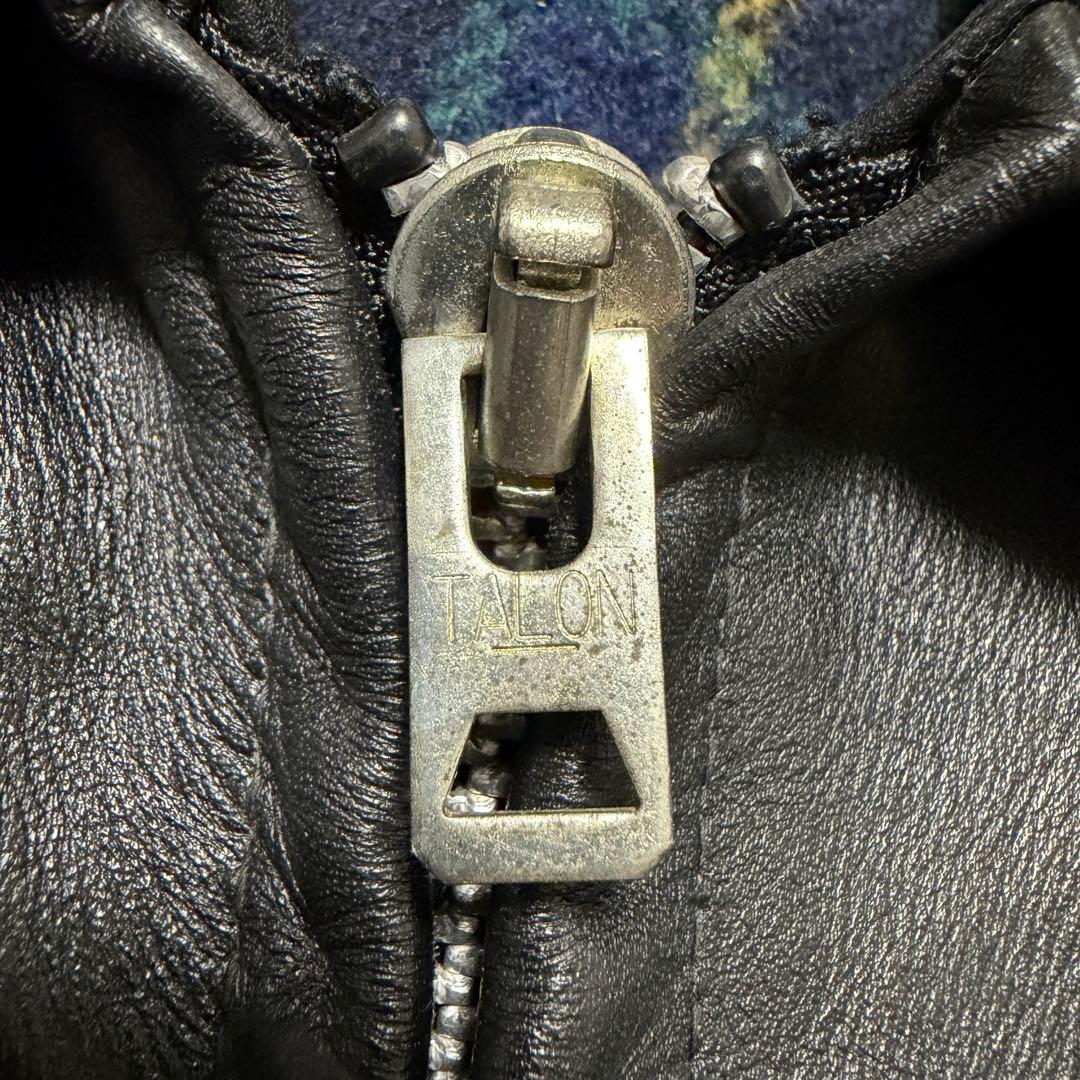 【Schott】659 シングルライダース 42 TALON 美品