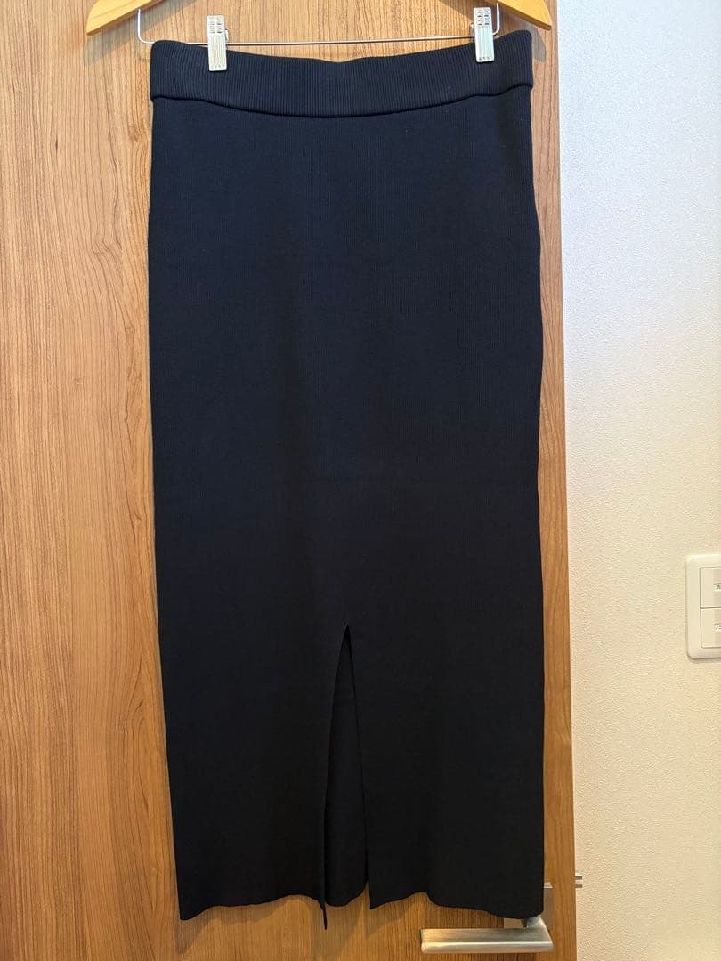 ⭐︎Deuxieme Classe⭐︎Diner Bリブタイトスカート/黒38サイズ