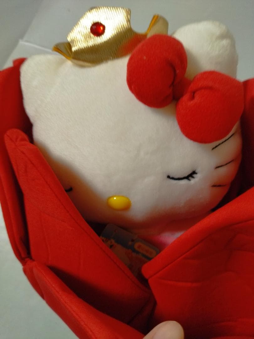 キティ ぬいぐるみ 大 富山限定 チューリップ　2003年 タグ付き袋入り