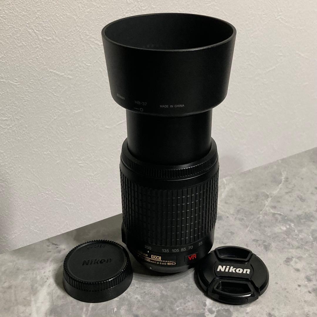 ⭐️美品⭐️ Nikon 55-200mm f/4-5.6G ED VR 望遠レンズ