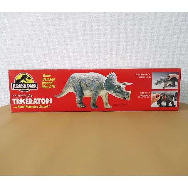 【フィギュア】ジュラシック・パーク トリケラトプス 箱付き ケナー　日本語版