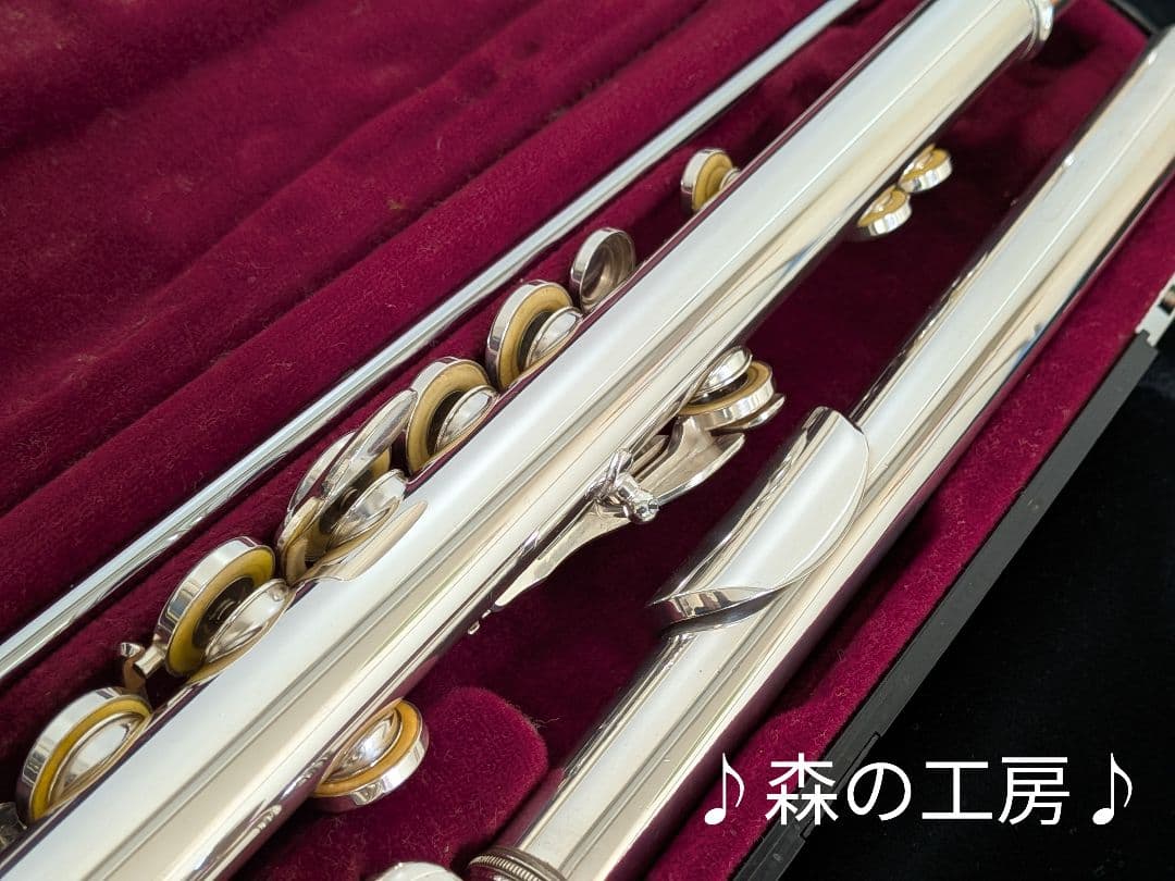 中古フルート専門店‼️部活応援‼️頭部管銀製ヤマハフルートYFL311Ⅱ Eメカ