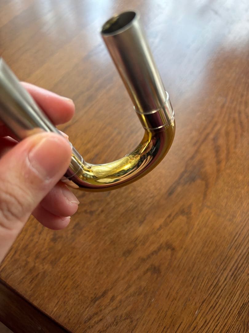 アレキサンダー103用主管 イエローブラス ラッカー仕上げ Alexander