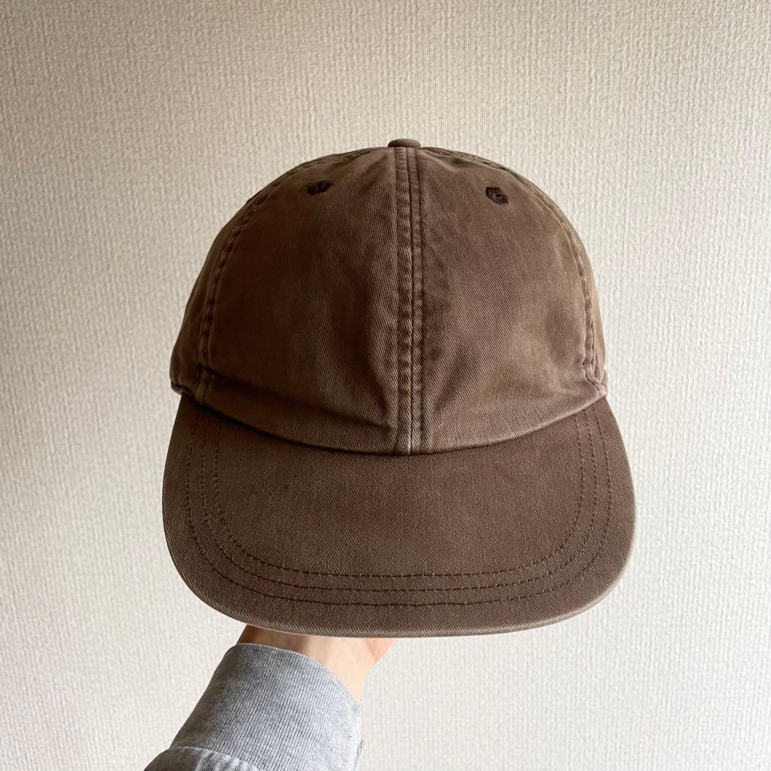 90s GAP 6パネル キャップ 茶色