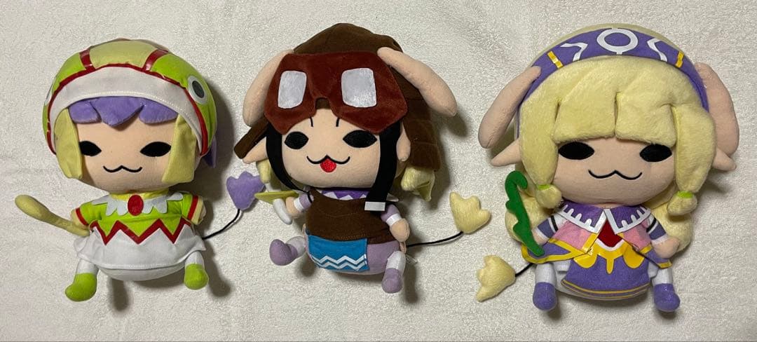 チョコットランド　モリッコ　ぬいぐるみ　3種セット