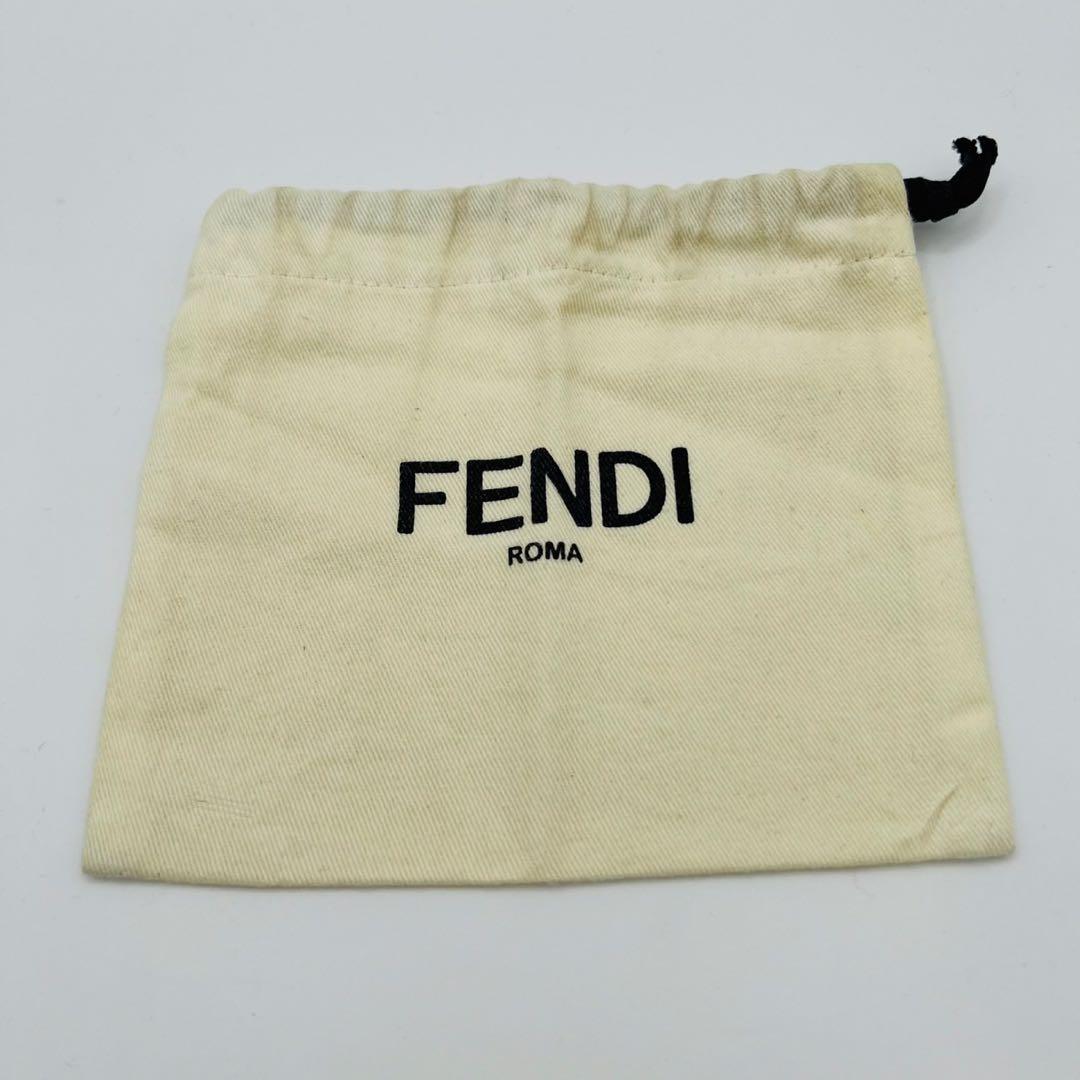 【極美品】FENDI フェンディ 三つ折り財布 コンパクトF バイカラー ズッカ