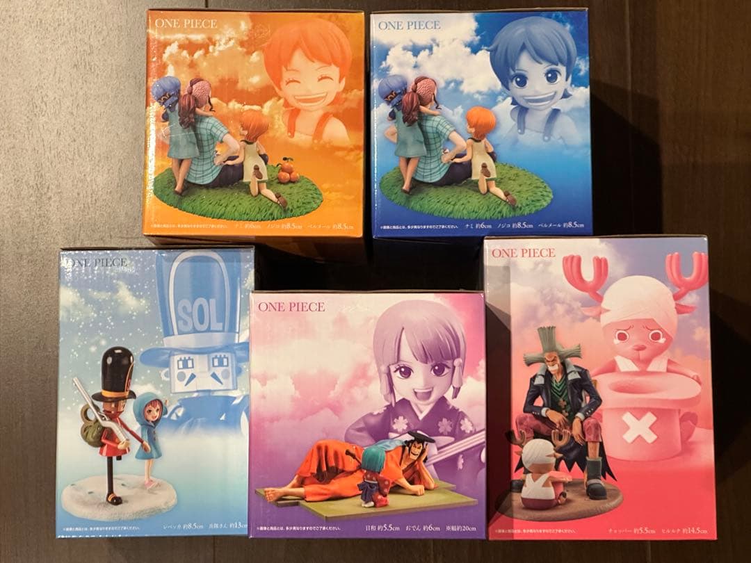 ワンピース　エモーショナルストーリーズ2 フィギュアセット　一番くじ