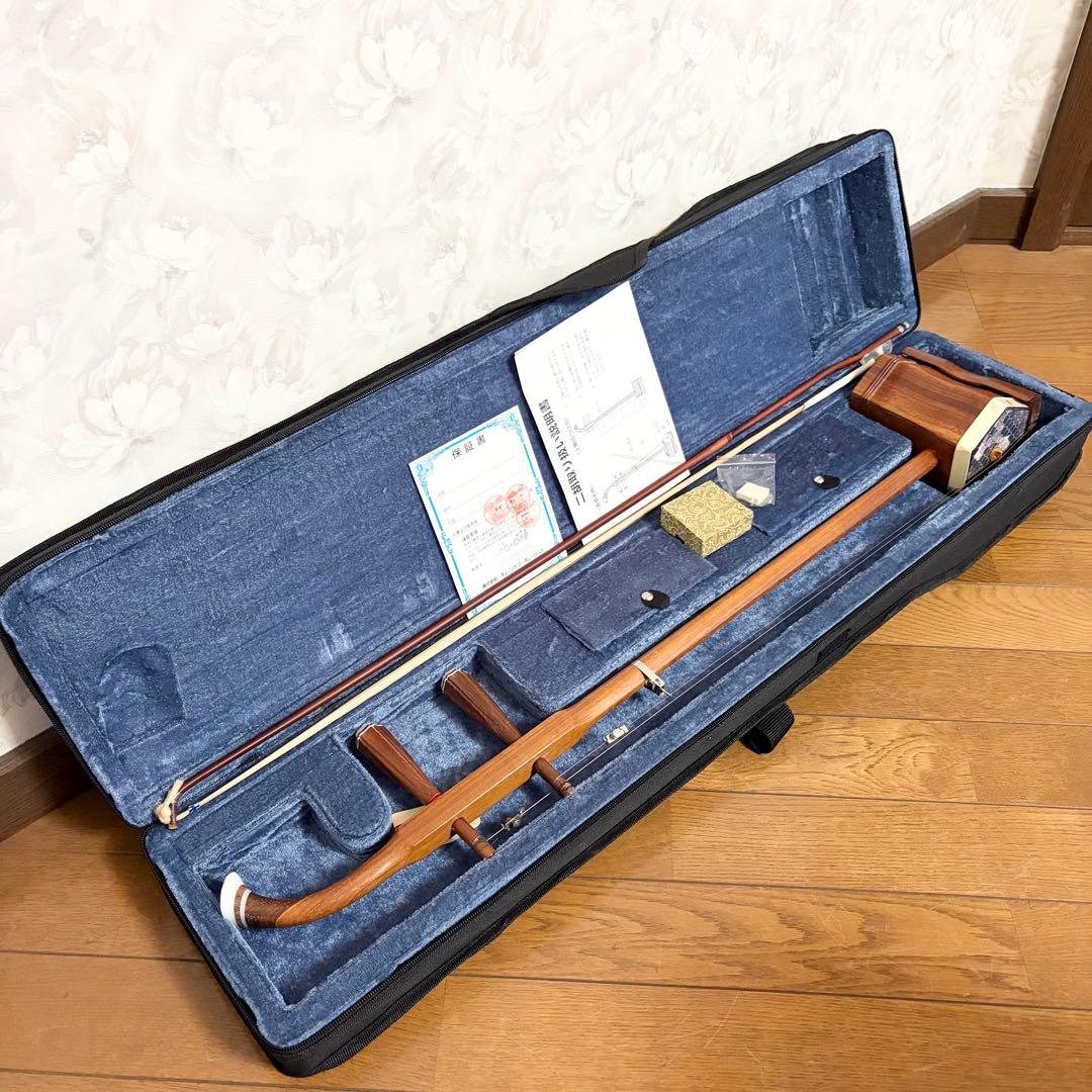弦楽器 ニ胡 NK170 ケース付き