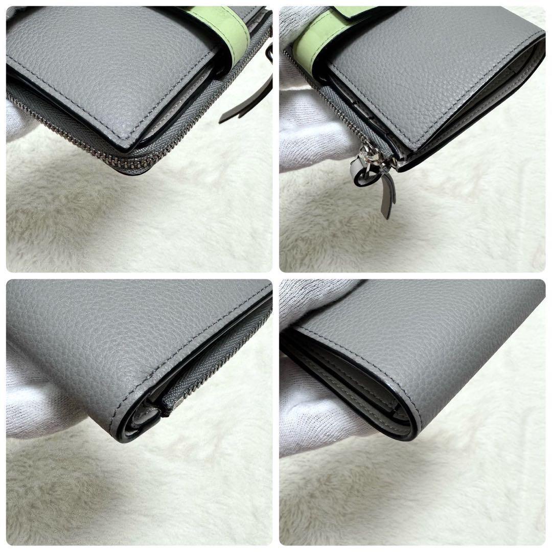 極美品✨ LOEWE ロエベ SLIM ZIP BI-FOLD WALLET